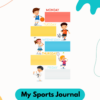 Kids sports journal